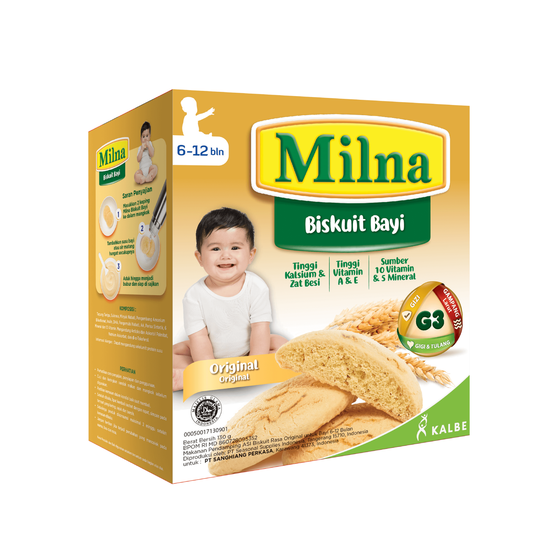  Milna Biskuit Bayi
